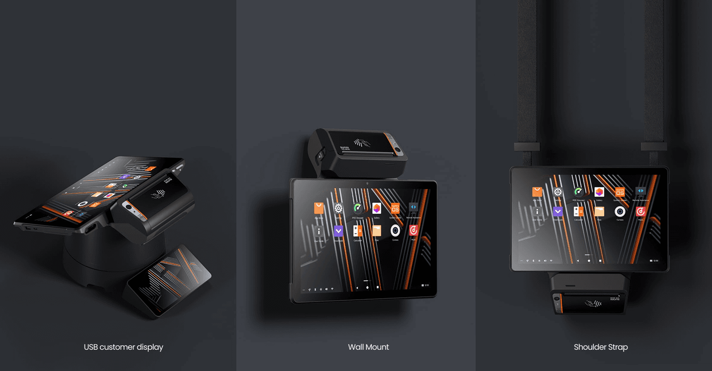 Various choices of accessories that
can help your daily business.